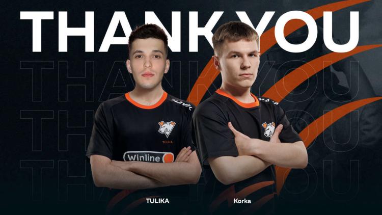 TULIKA y Korka dejaron la lista de Virtus.pro a PUBG Mobile