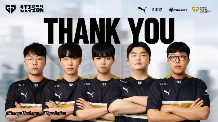 Gen.G Esports se separó de PUBG