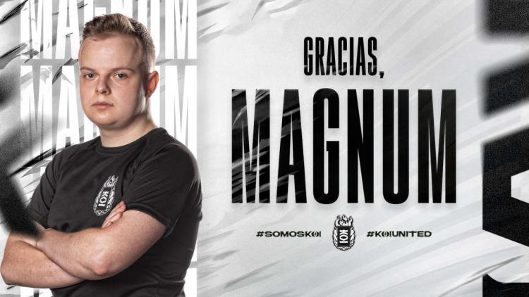 Magnum se fue KOI como agente libre