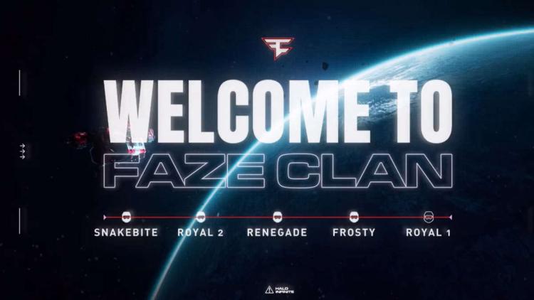 FaZe Clan presentó una nueva lista para Halo al fichar a los ex jugadores Sentinels