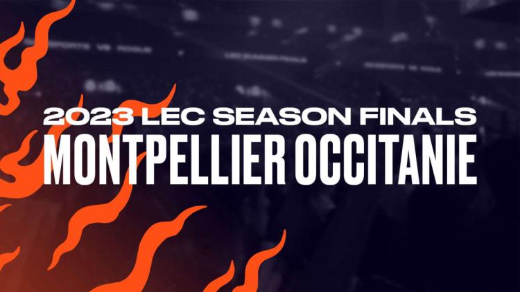 LEC Finals 2023 se celebrará en Montpellier