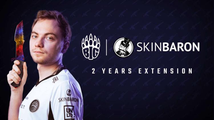 BIG renueva su asociación con SkinBaron