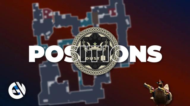 Todas las posiciones del mapa Dust 2 en CS:GO