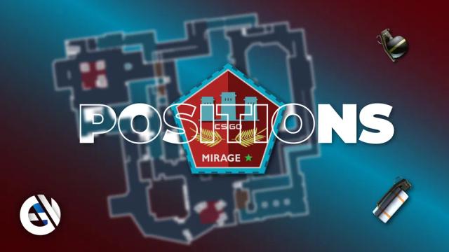 Todas las posiciones del mapa Mirage en CS:GO