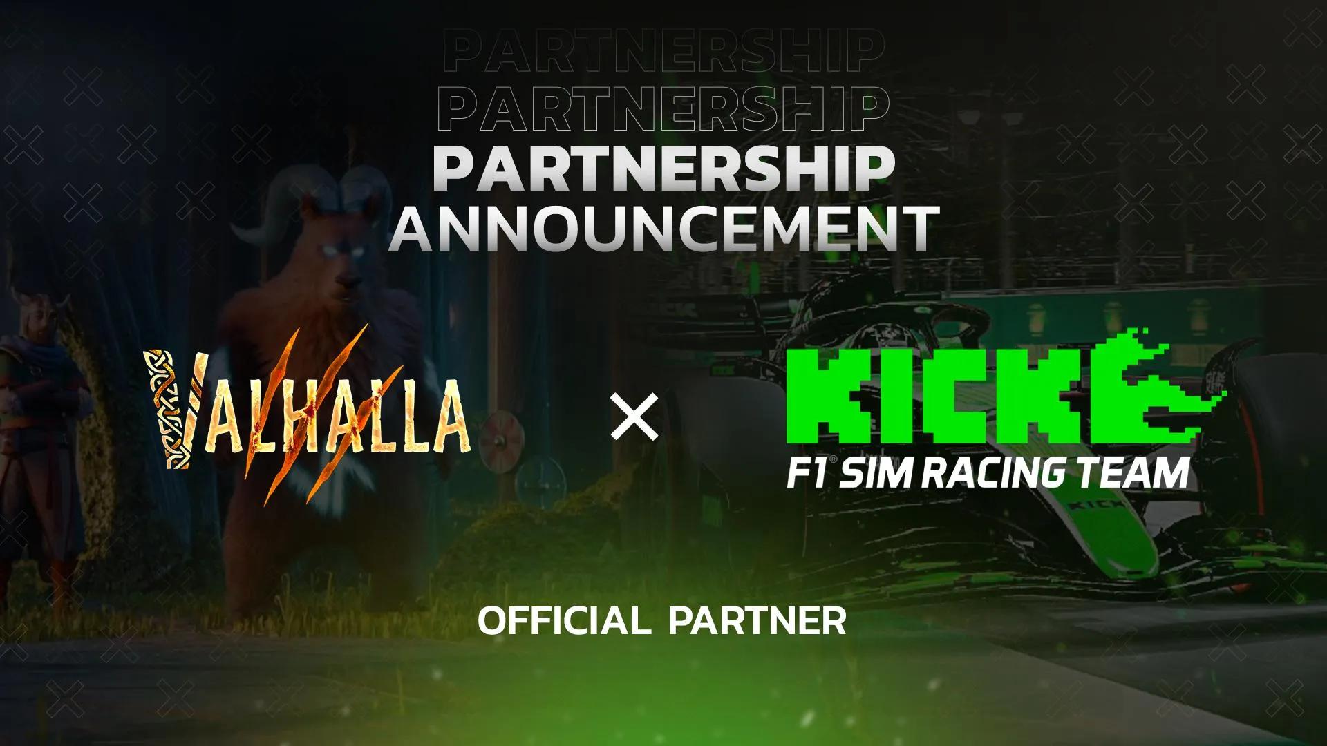 Floki's Valhalla se asocia con Kick F1 Sim Racing Team