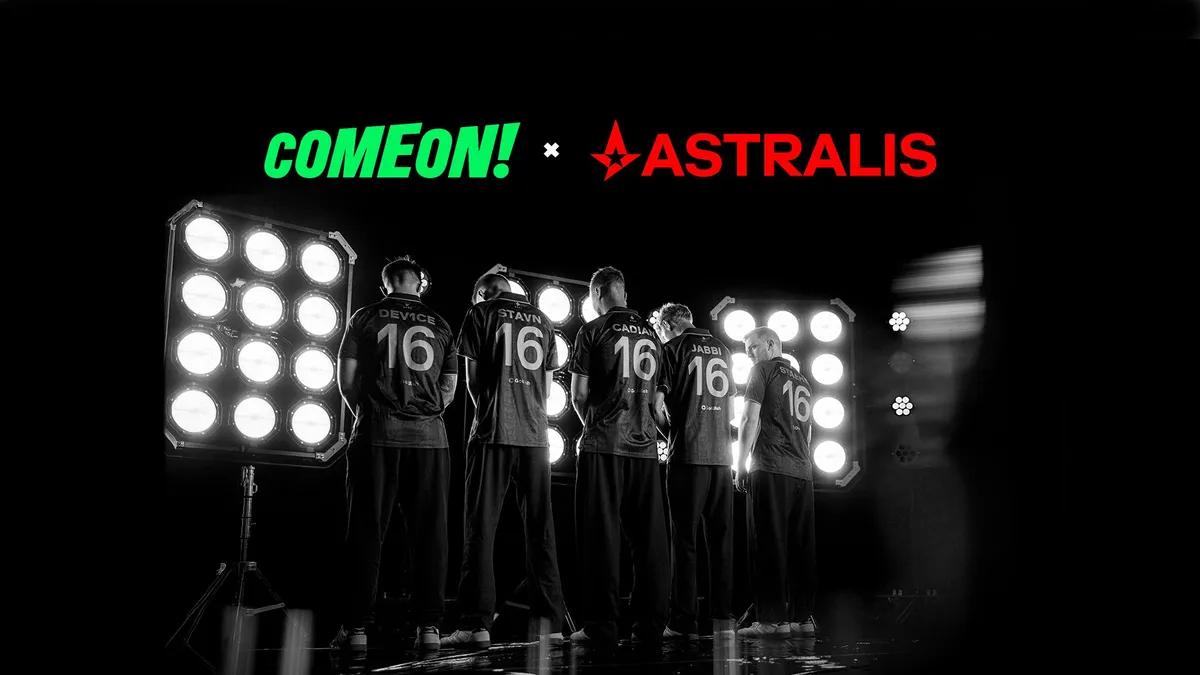 Astralis anuncia su asociación con ComeOn Group a partir de 2025