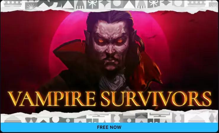 ¡Consigue gratis Vampire Survivors en los sorteos de Epic Games!