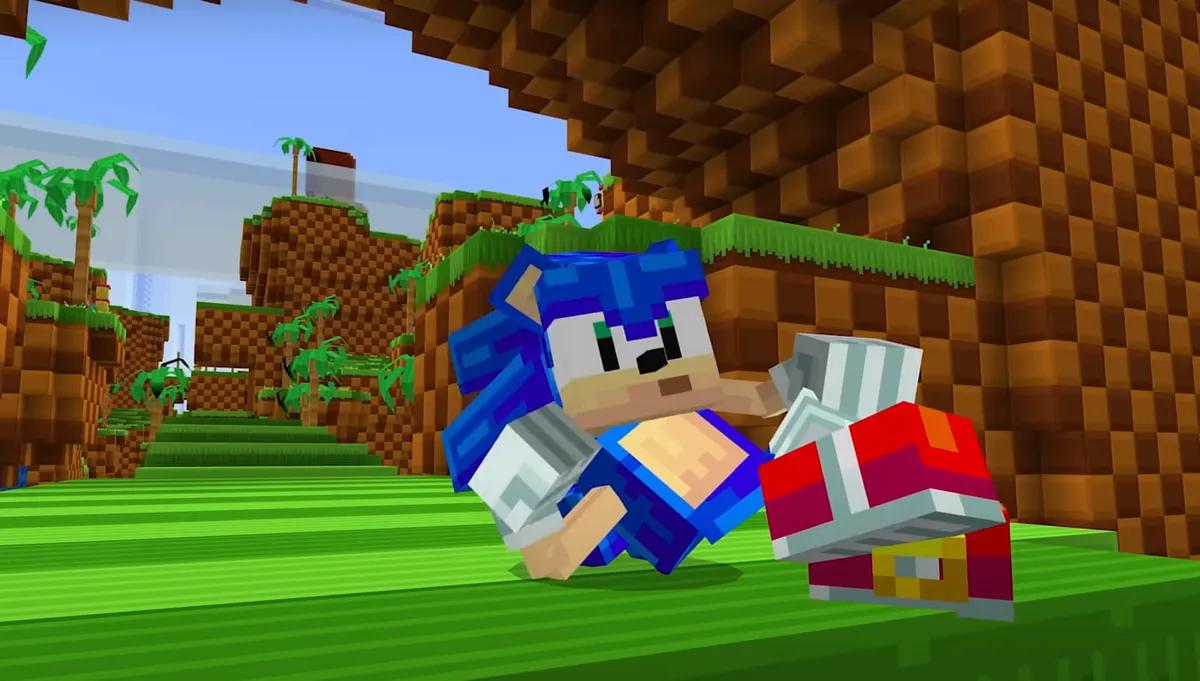 Sonic Speed llega a Minecraft con un nuevo complemento DLC