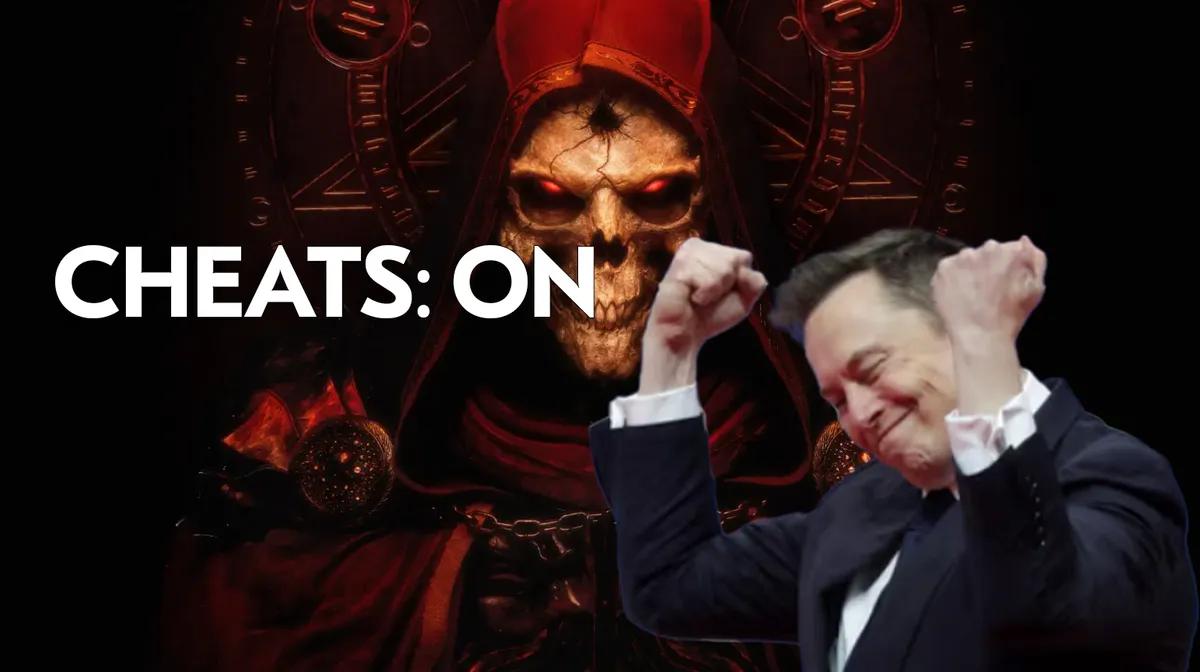 Elon Musk admite haber hecho trampas en Diablo 4 y Path of Exile 2 y genera polémica por el aumento de cuentas