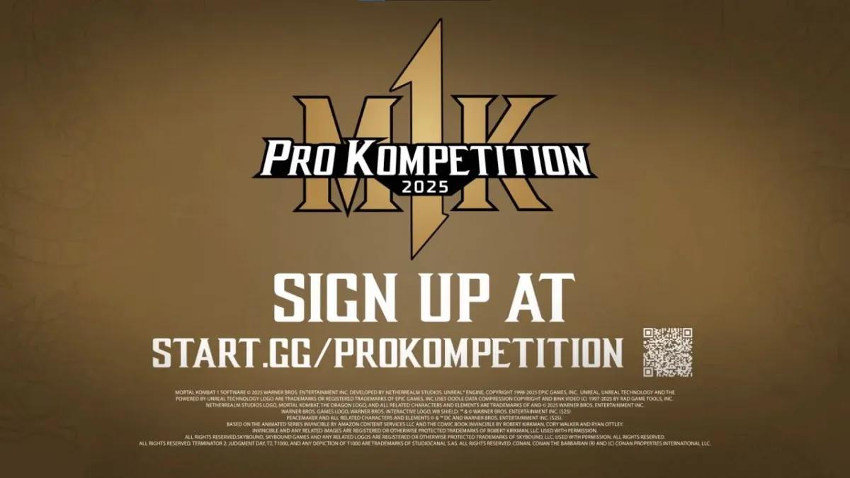 El Mortal Kombat profesional regresa: los desarrolladores anuncian la serie MK Pro Competition 2025