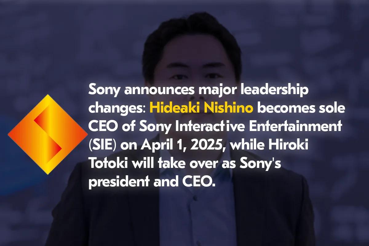 Hideaki Nishino será el único CEO de Sony Interactive Entertainment