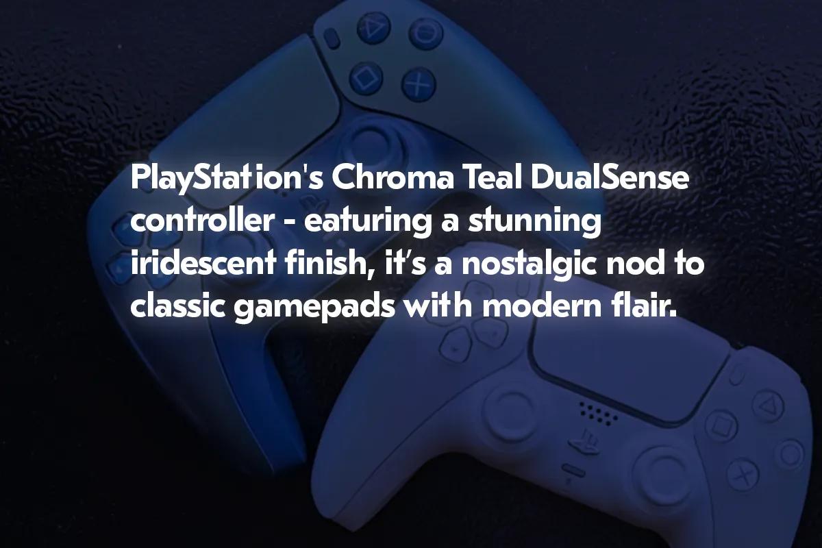 DualSense Chroma Teal de PlayStation: Un guiño nostálgico con un toque moderno