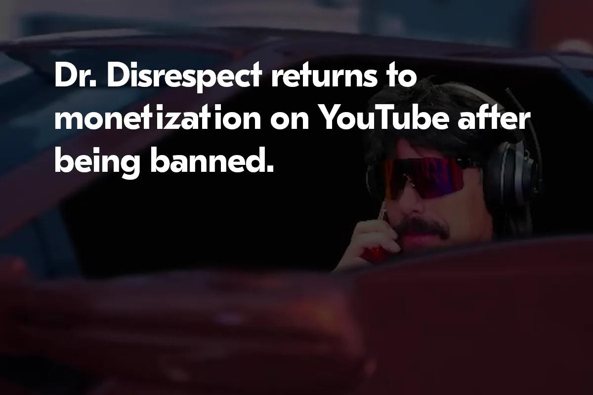 Dr. Disrespect vuelve a YouTube y Midnight Society cierra sus puertas