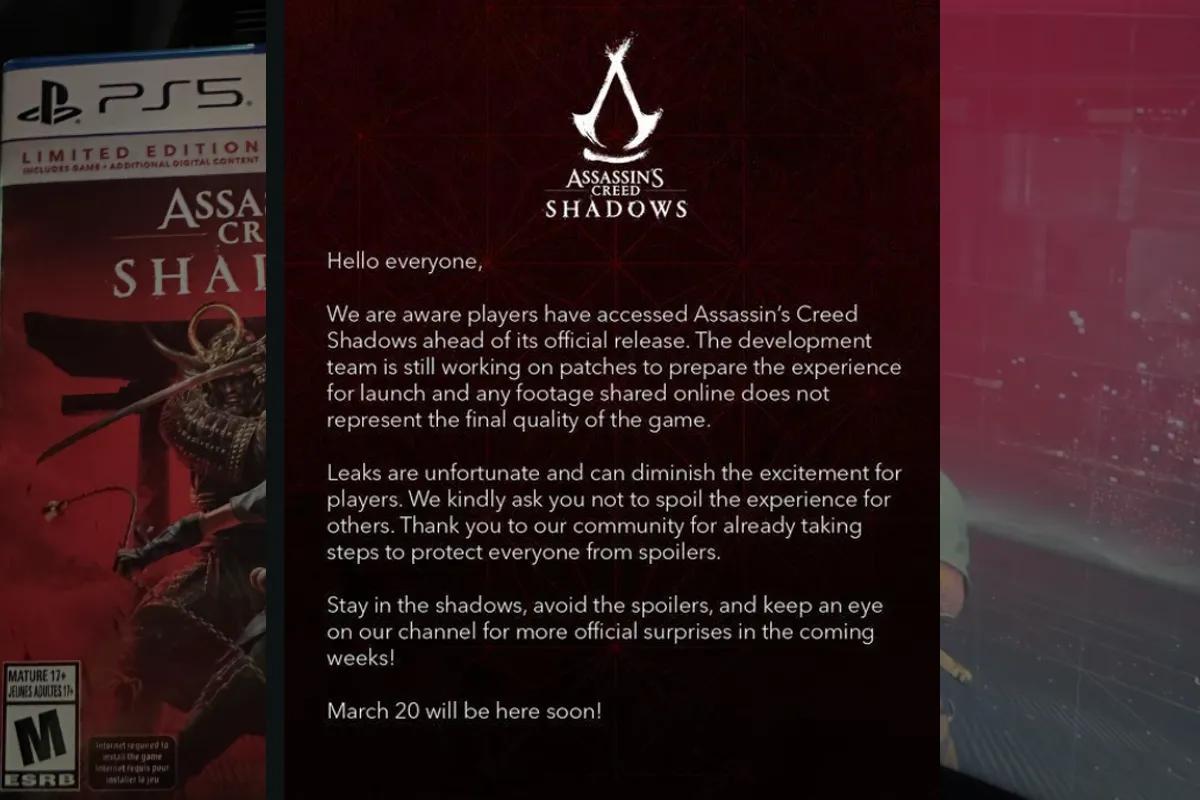 Ubisoft responde a las filtraciones de Assassin’s Creed Shadows un mes antes