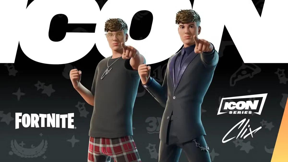 Fortnite presenta la skin Clix Icon Series, la copa Icon y cosméticos exclusivos