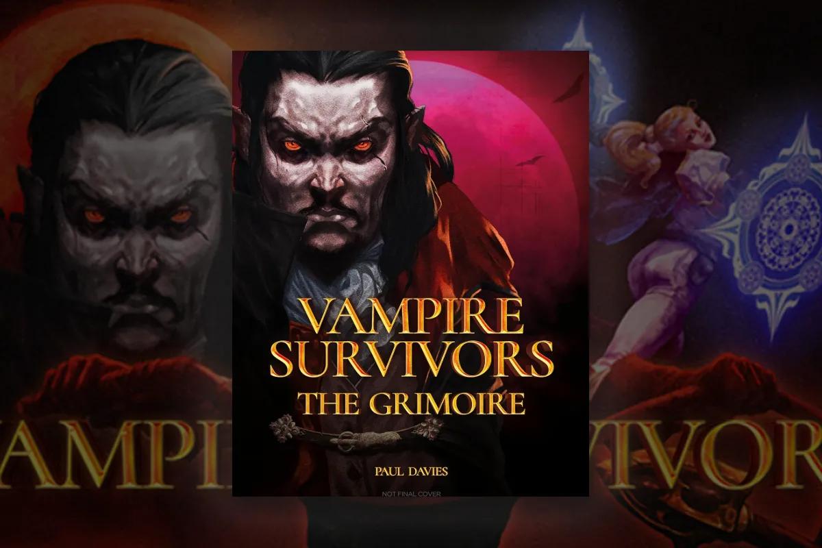 Vampire Survivors recibe libro oficial de historia en tapa dura. Reservas disponibles ahora.