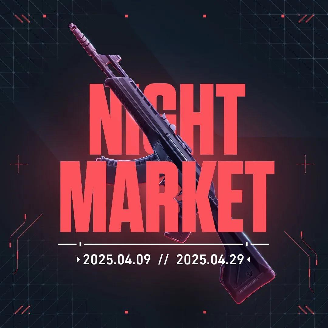 El mercado nocturno vuelve a VALORANT: nuevas apariencias y la oportunidad de ampliar tu colección
