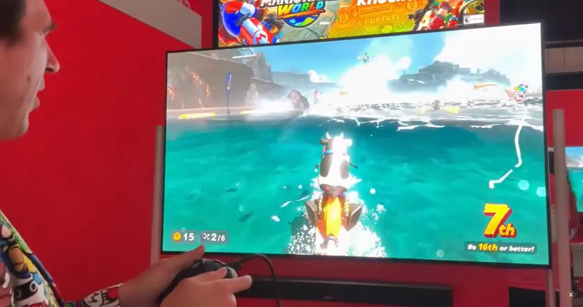 Primeras pruebas de Mario Kart World: barcos gigantes, física del agua y la apuesta de Nintendo por el mundo abierto