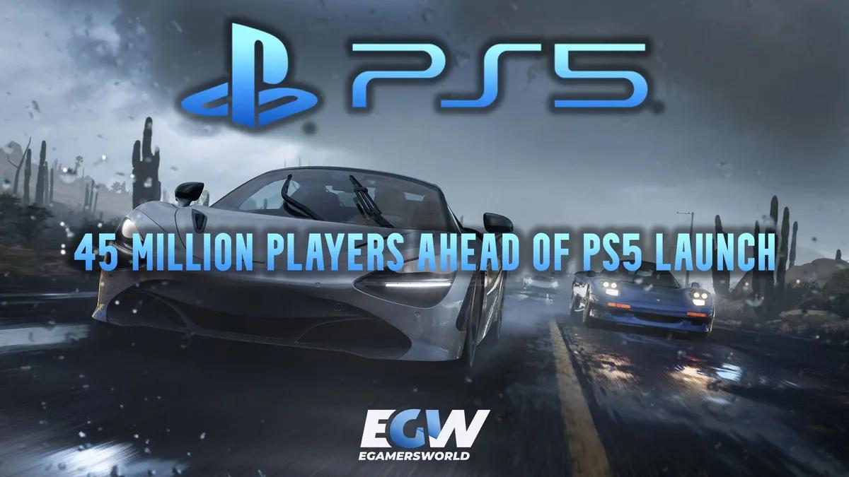 Forza Horizon 5 alcanza los 45 millones de jugadores antes del lanzamiento de PS5