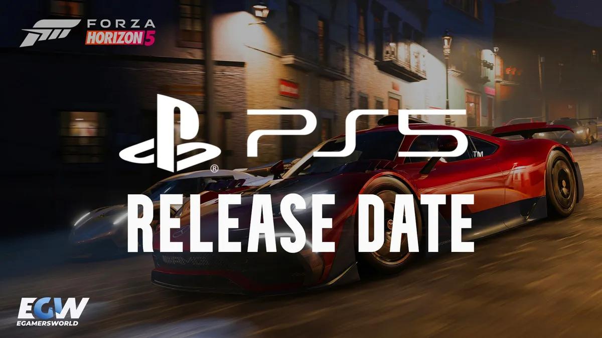 Anunciada la fecha de precarga de Forza Horizon 5 para PS5