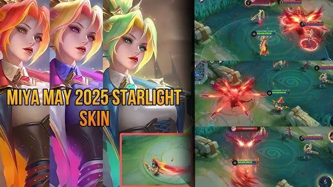 Mobile Legends Mayo 2025 Starlight Pass: ¡La nueva skin de Miya, recompensas y más!