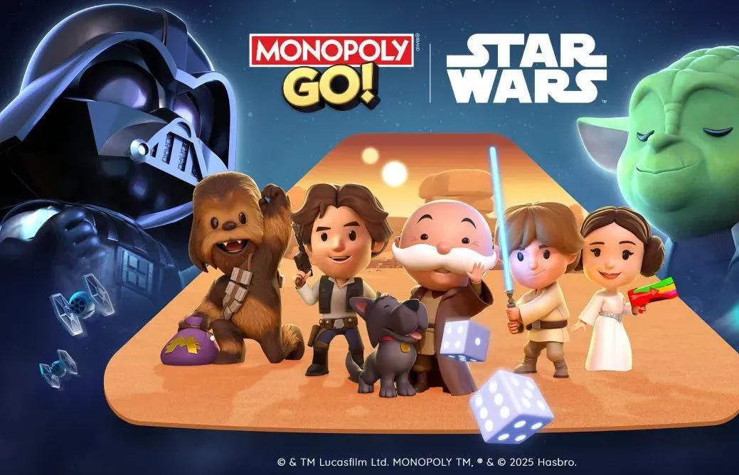 Evento de socios de Star Wars en MONOPOLY GO!: Todo lo que necesitas saber