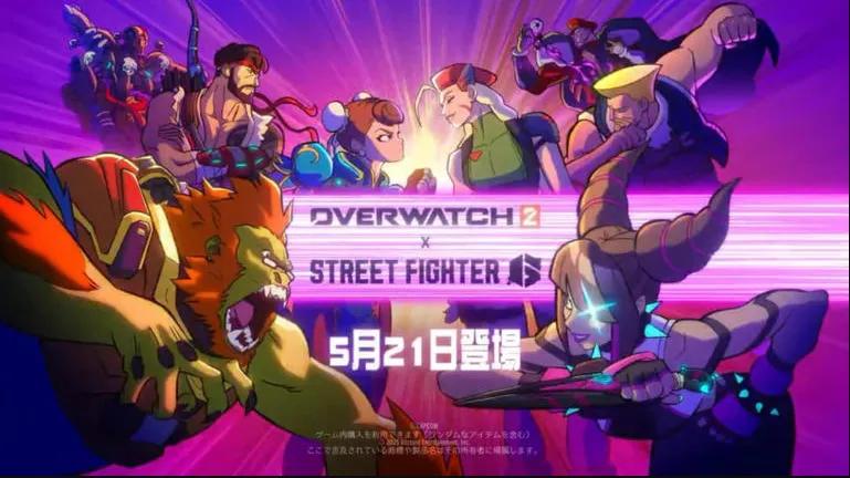 La colaboración entre Overwatch 2 y Street Fighter 6 se anuncia oficialmente en Evo Japan 2025