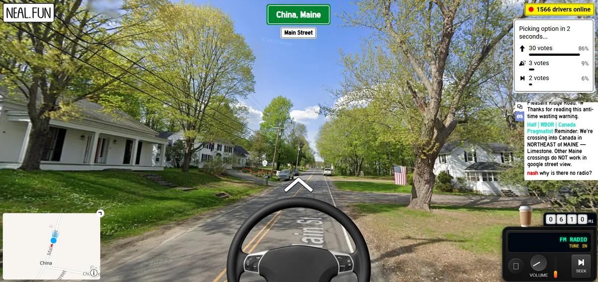 Internet Roadtrip convierte Google Maps en un juego