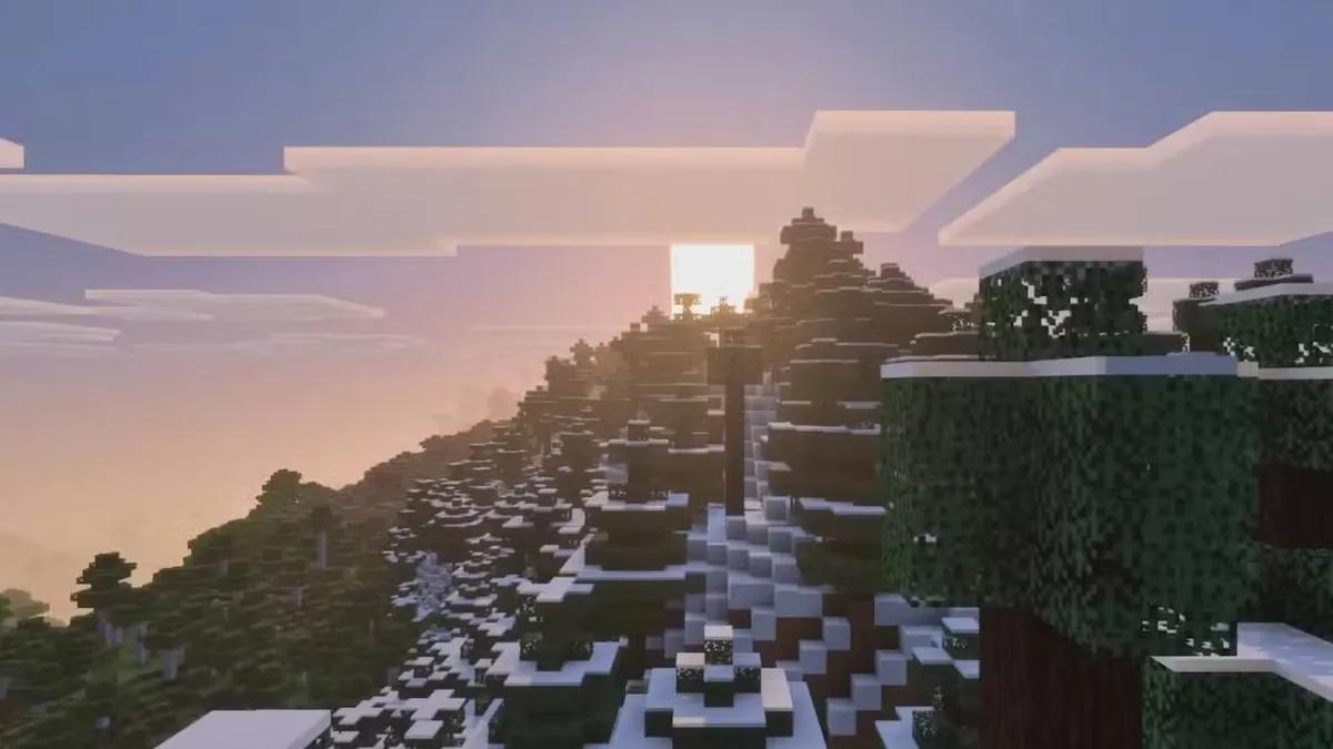 La vibrante actualización visual de Minecraft trae impresionantes mejoras en la niebla, la iluminación y el color
