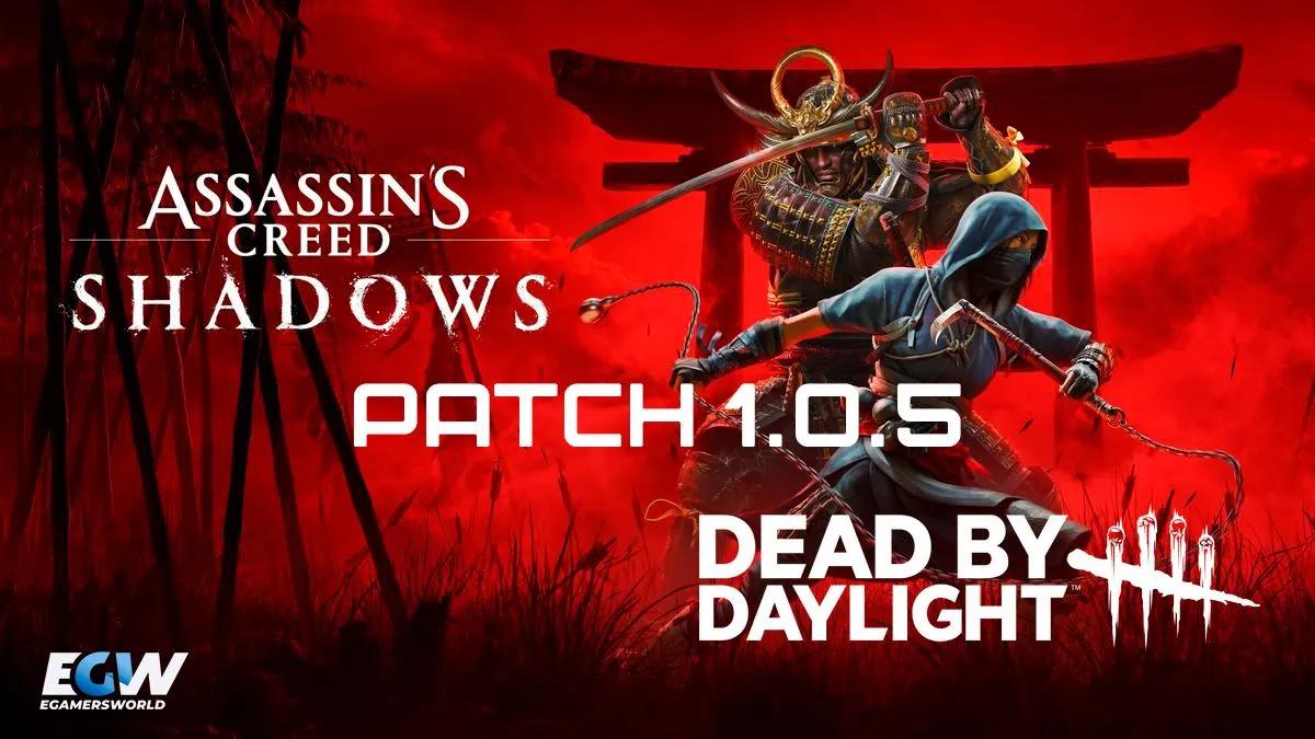 Assassin's Creed Shadows Parche 1.0.5: Nueva misión, cruce con Dead by Daylight y mejoras en Parkour