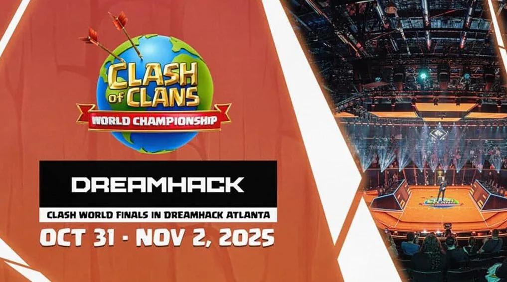 Supercell revela la ubicación del Campeonato Mundial de Clash of Clans 2025
