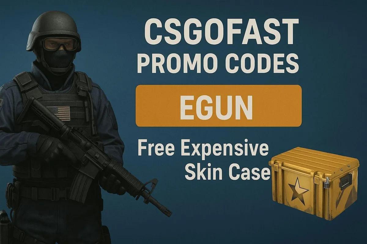 Códigos Promocionales CSGOFast [FREE SKIN CASE]