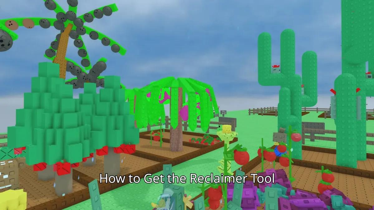 Roblox Cultiva un Jardín: Cómo conseguir la herramienta Reclaimer