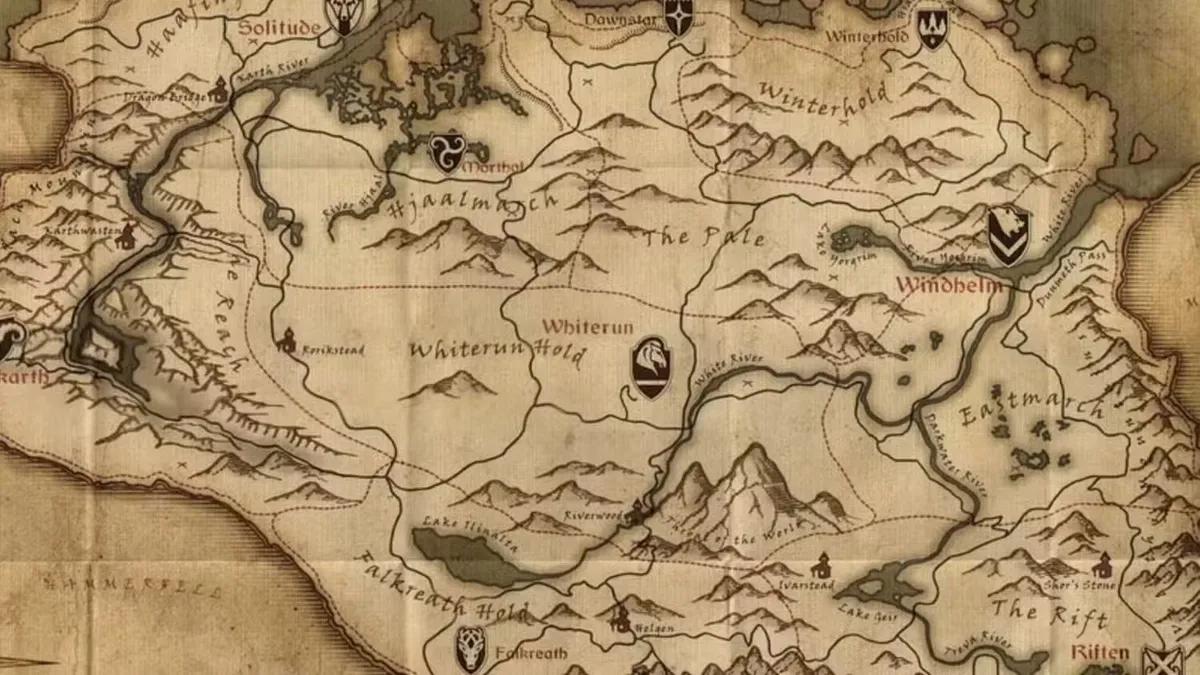 Un maestro de LEGO recrea todo el mapa de Skyrim con más de 70.000 ladrillos