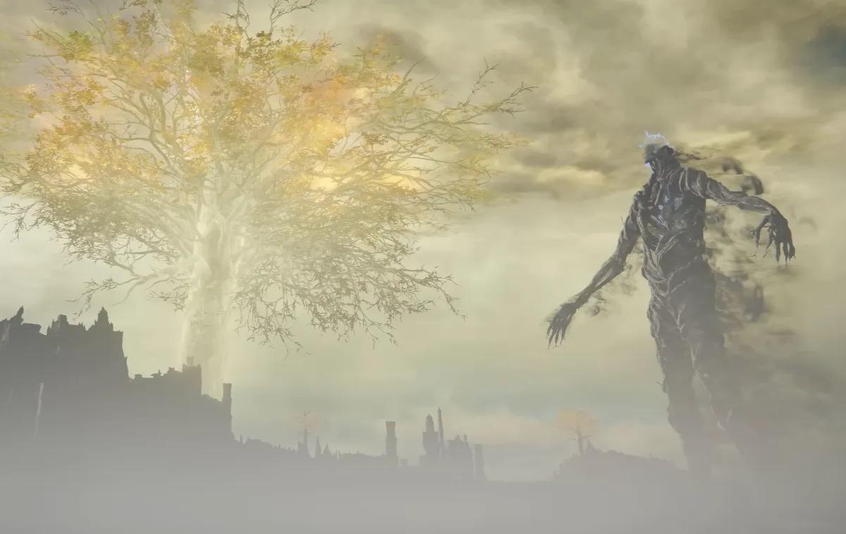 Los gigantes de las sombras de Elden Ring son más grandes que los Erdtree y nadie habla de ellos