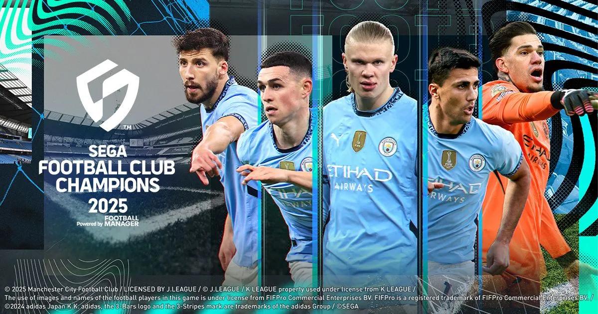 SEGA Football Club Champions 2025: Nuevo juego de Football Manager con juego multiplataforma y jugadores reales