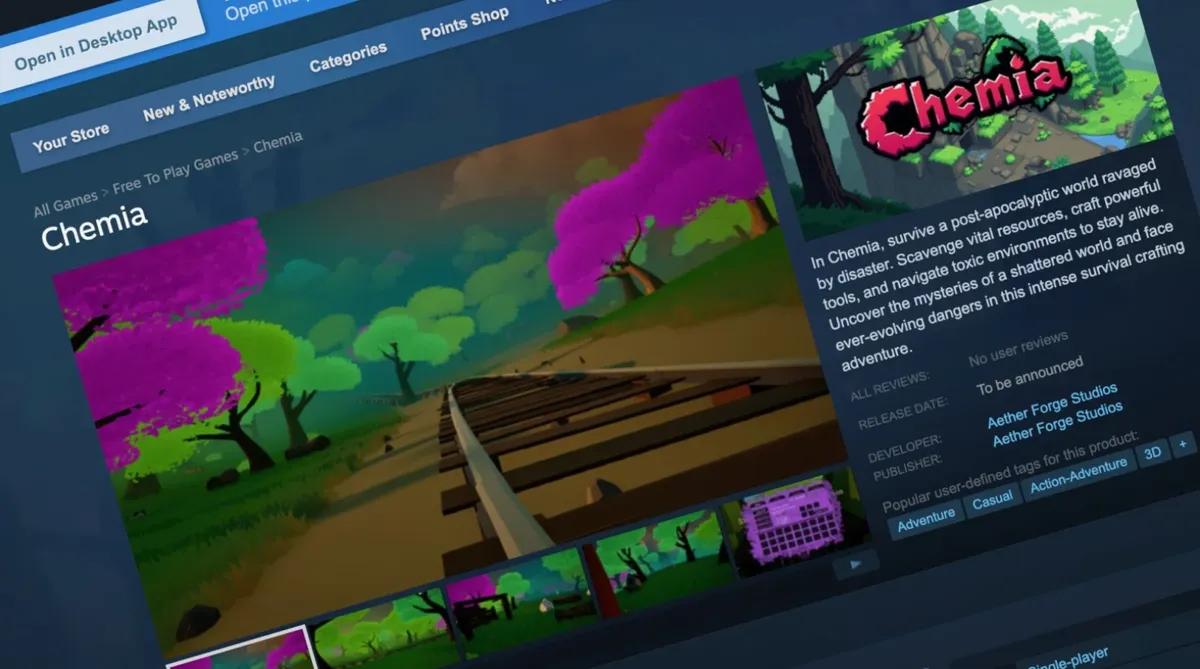Chemia en Steam disfraza malware en actualizaciones de juegos