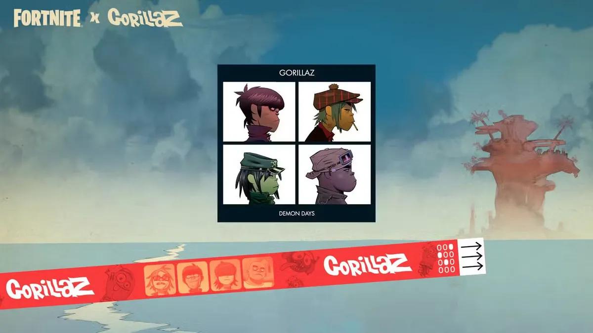 El festival Fortnite se alía con Gorillaz para la décima temporada
