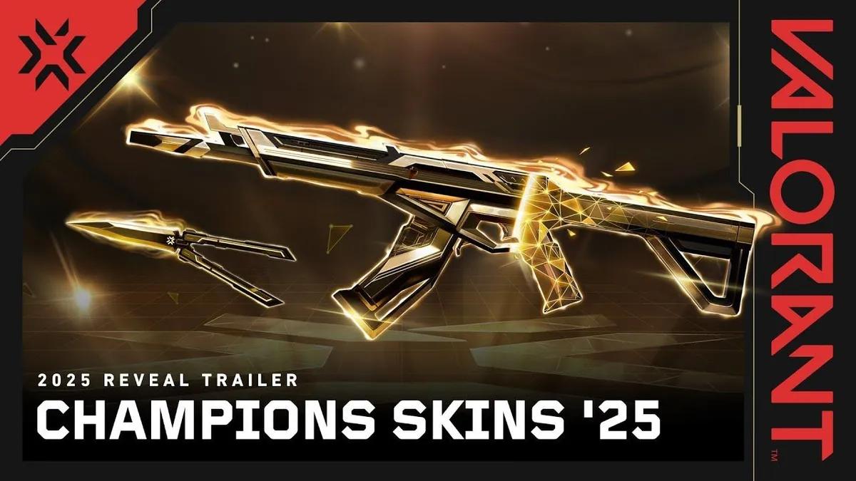Riot Games desvela la colección de aspectos de Champions 2025 antes del lanzamiento de VALORANT Champions 2025