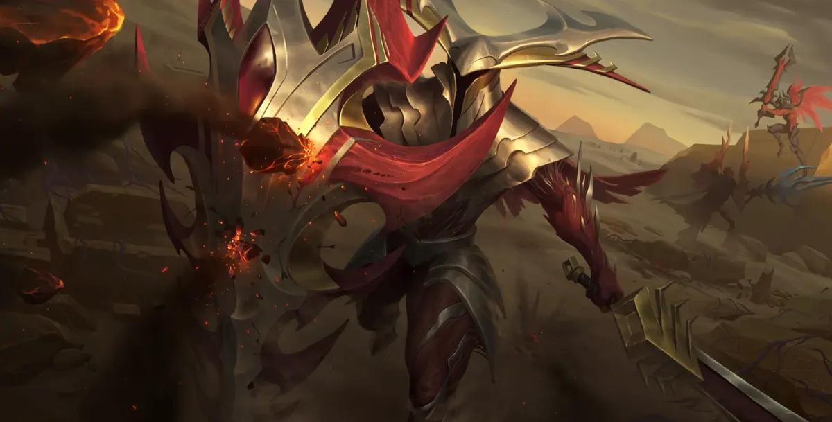 Rumores: Primer vistazo a Zaahen, el nuevo campeón Darkin de League of Legends