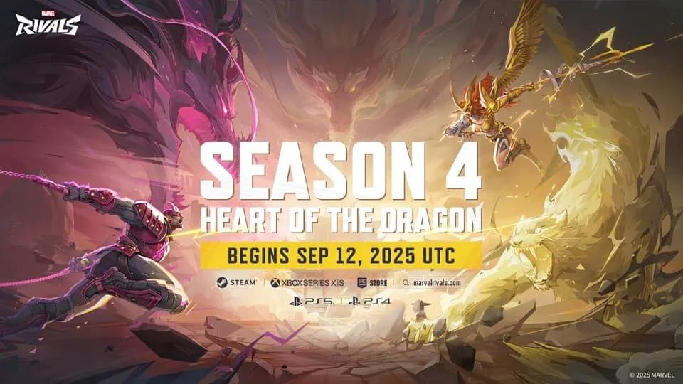 Marvel Rivals lanza la cuarta temporada "El corazón del dragón"
