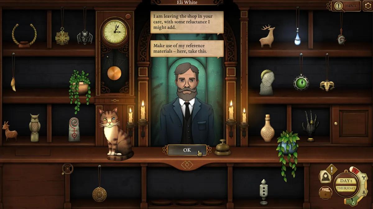 Reseña de Antigüedades Extrañas: Un ambiente acogedor y misterios ocultos