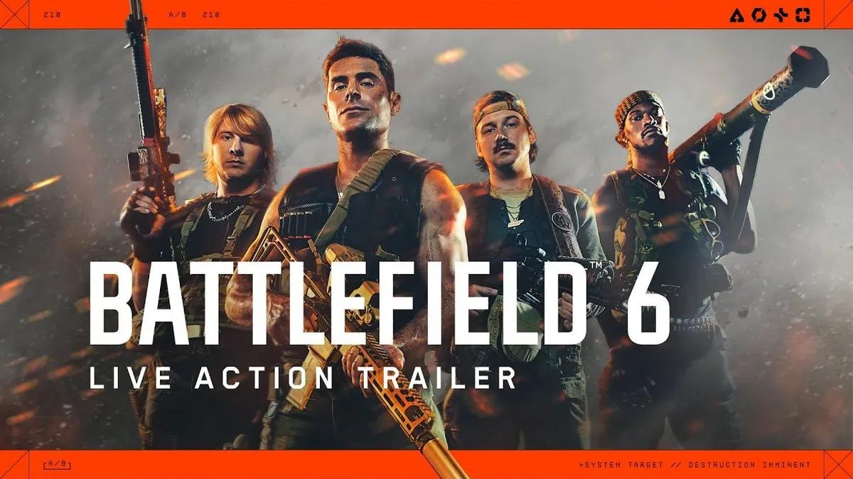Battlefield 6 se enfrenta a Call of Duty en un audaz tráiler de acción real