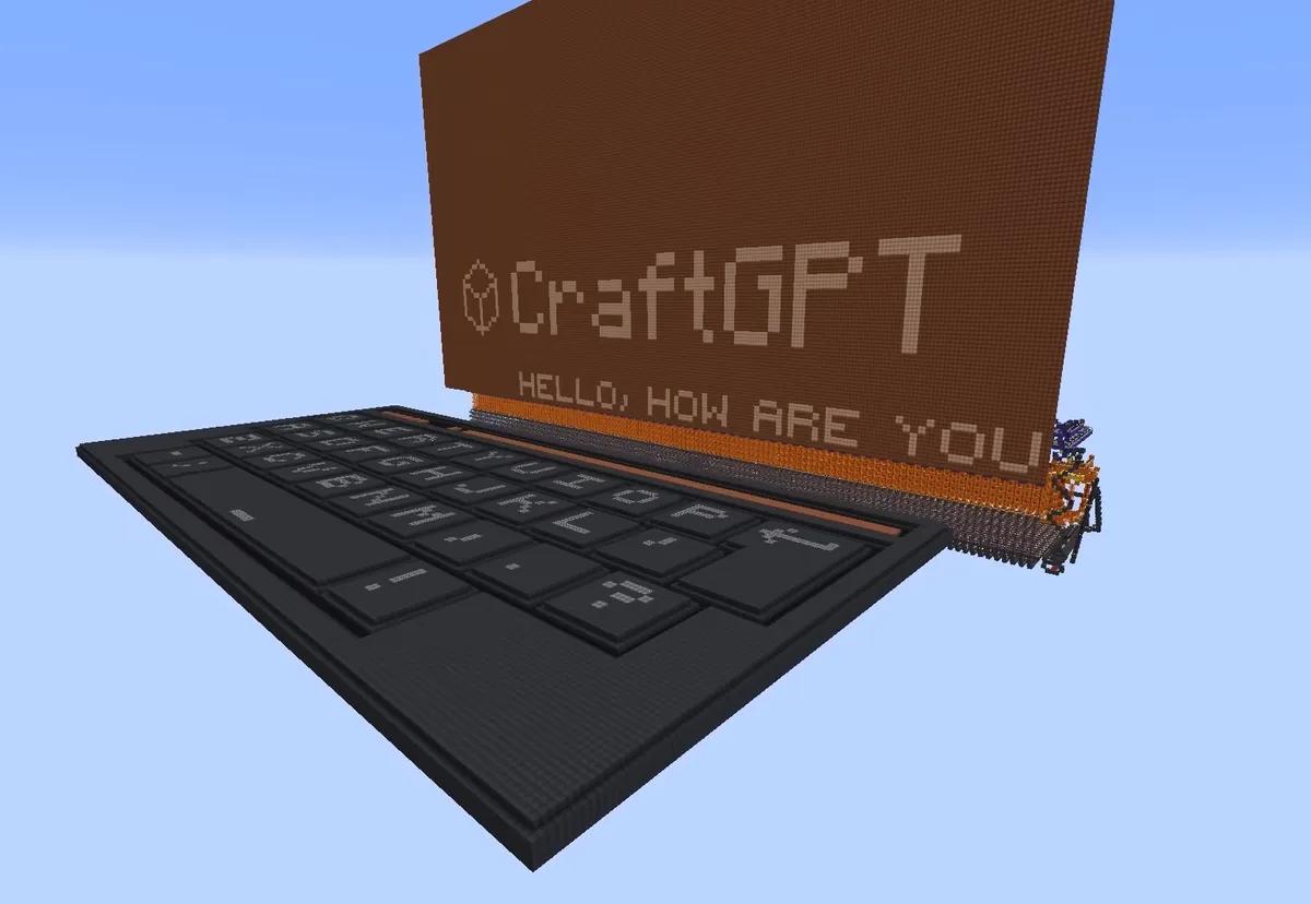 CraftGPT trae ChatGPT a Minecraft, con tecnología Redstone