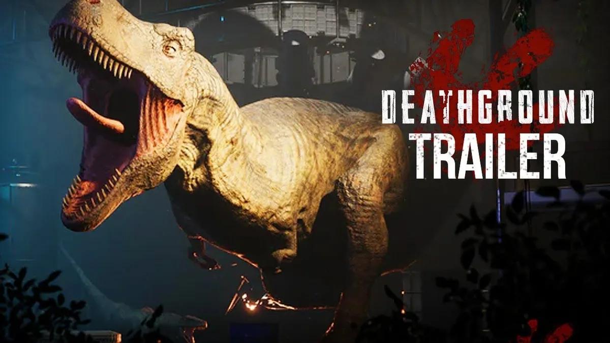 El nuevo tráiler de Deathground revela dinosaurios peligrosos y una jugabilidad intensa.