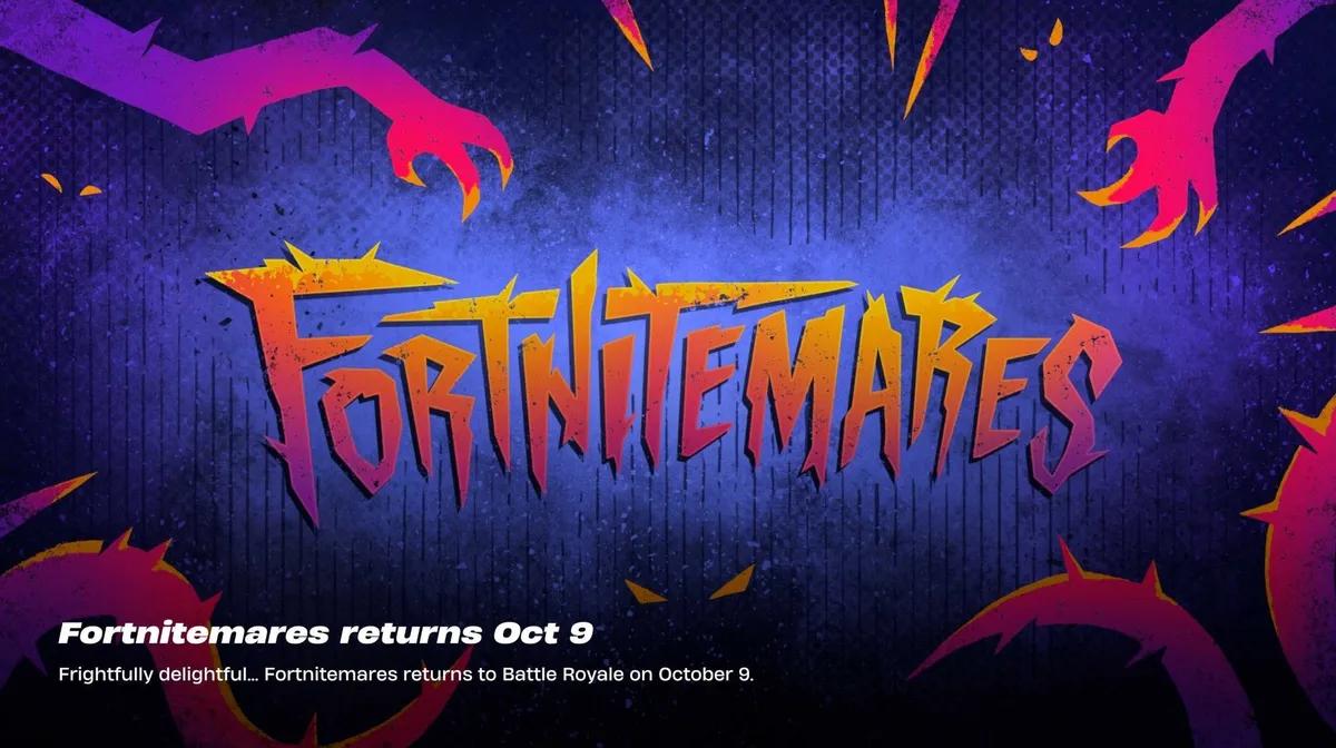 Fortnitemares 2025 llega el 9 de octubre con más de 25 espeluznantes colaboraciones