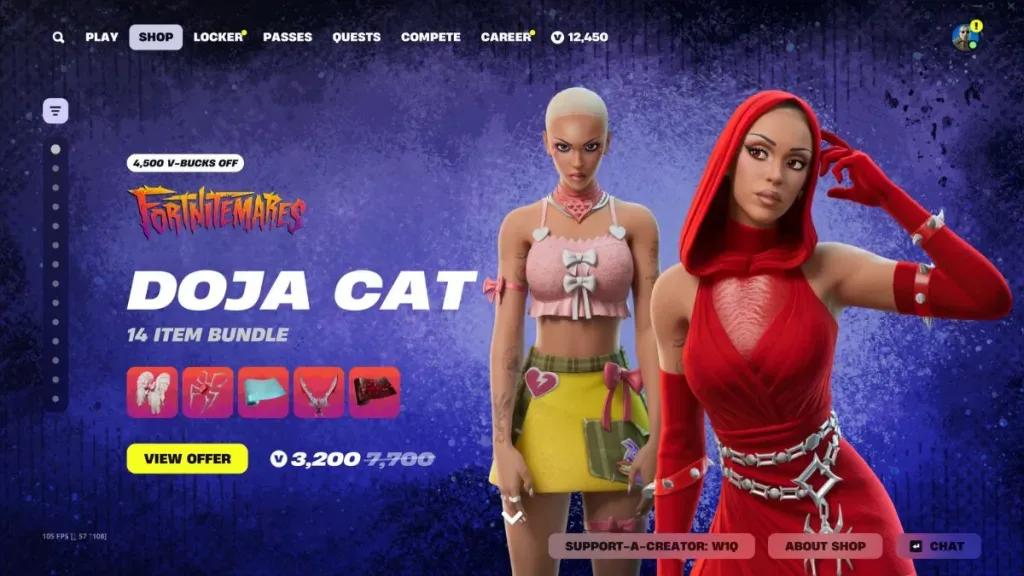 Dónde encontrar a Doja Cat - la Madre de Espinas - en Fortnite Capítulo 6 Temporada 4