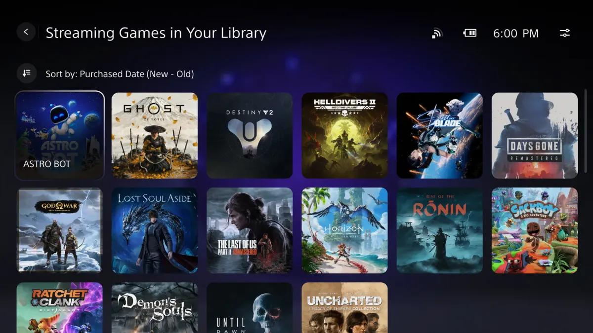 Sony habilita PS Portal para retransmitir juegos de PS5 sin consola