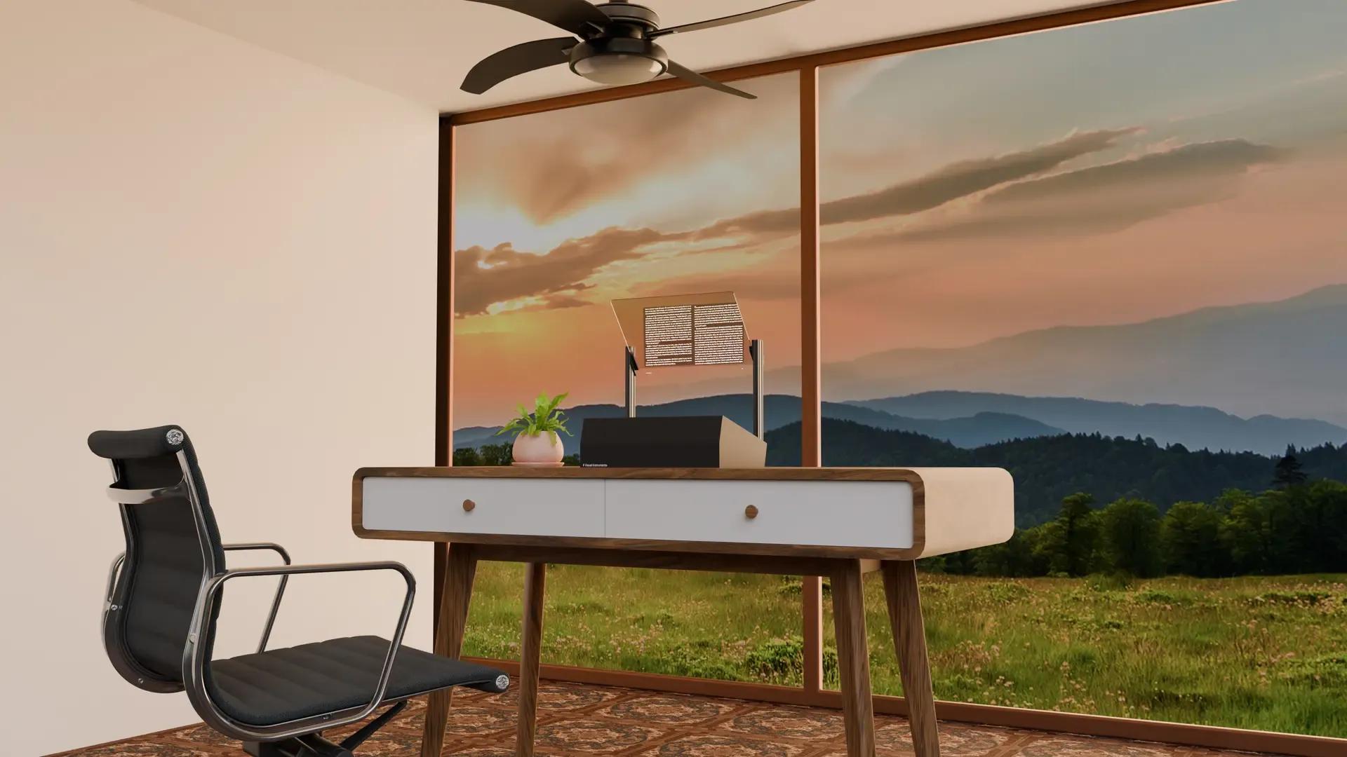 Visual Instruments presenta Phantom, el primer monitor de ordenador transparente del mundo