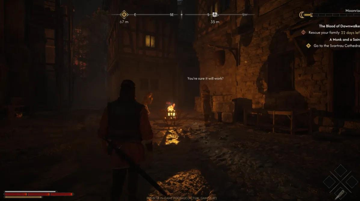 La jugabilidad de Blood of Dawnwalker destaca los caminos de humanos y vampiros